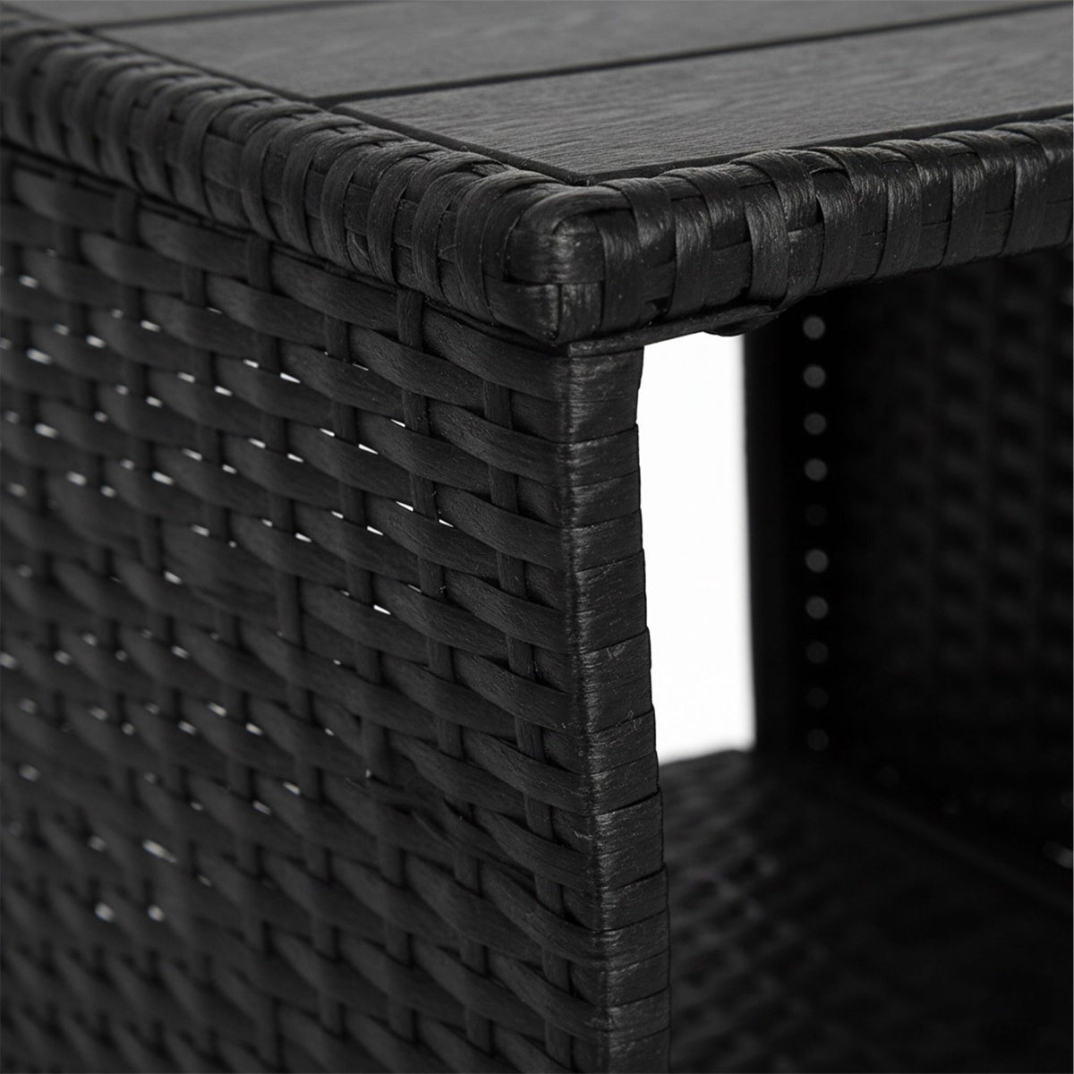 Polyrattan Outdoor Table, Weatherproof, Durable