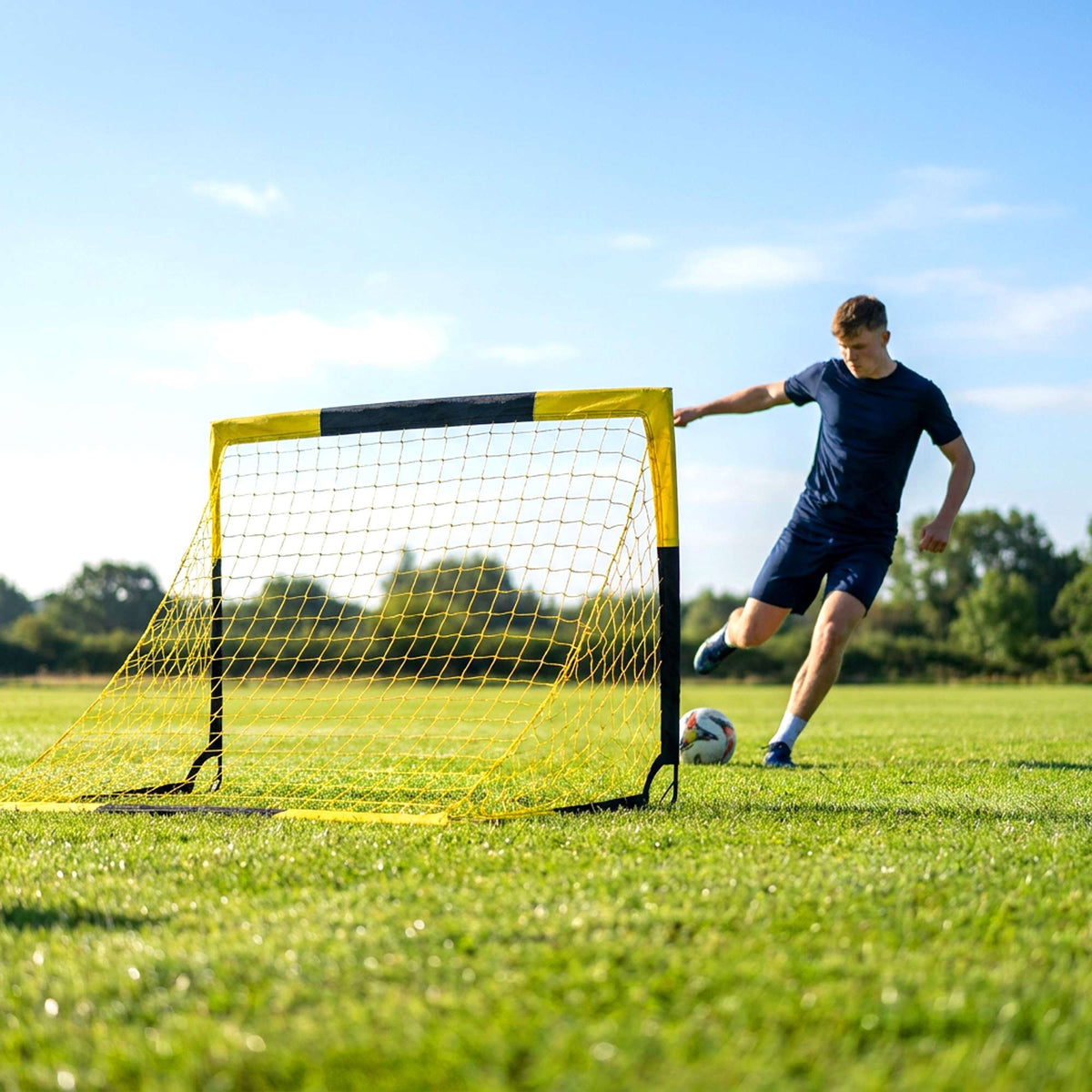 Pop-Up Soccer Goal for Youth & Adults – Portable, Durable Net