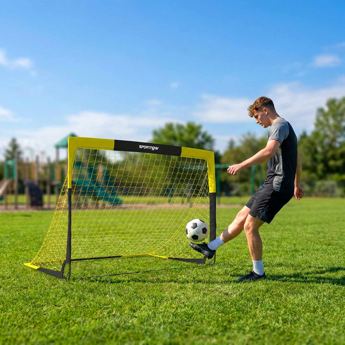 Pop-Up Soccer Goal for Youth & Adults – Portable, Durable Net