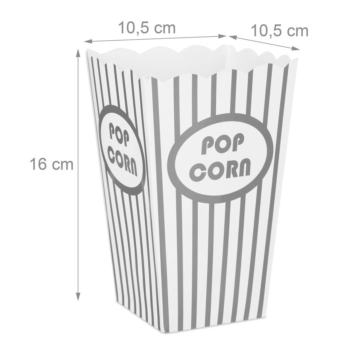 Popcorn bags, 48 pcs
