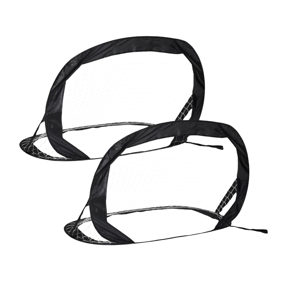 Pop up goals for soccer in sets of 2