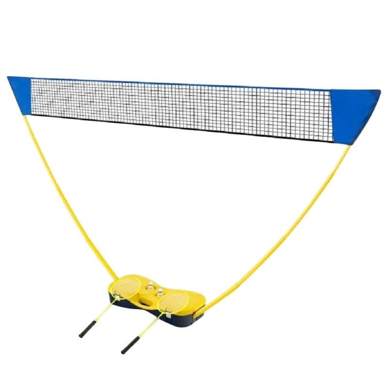 Portable Badminton Net Set 270cm, Rackets, Carry Case