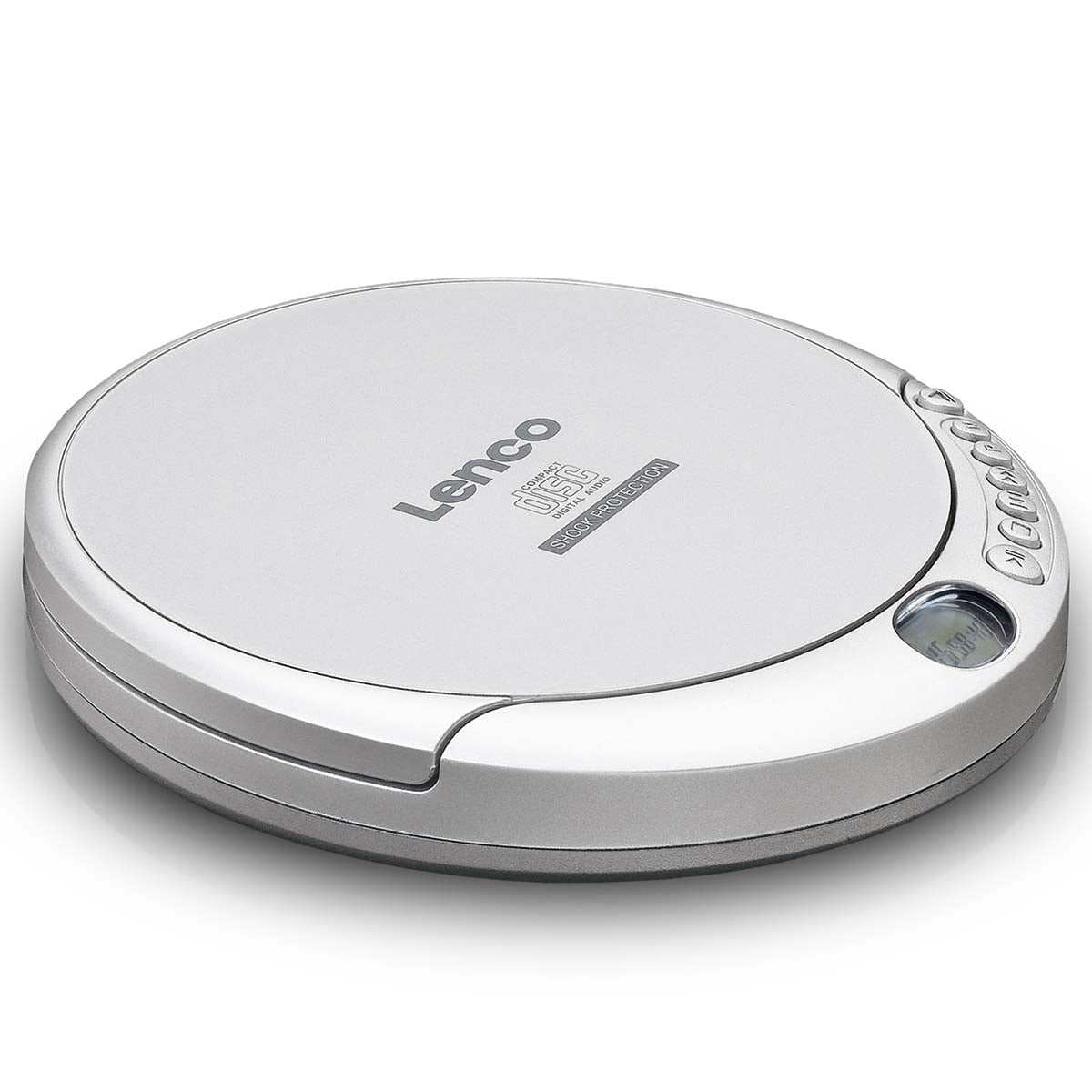 Portable CD MP3 player anti-shock Silver