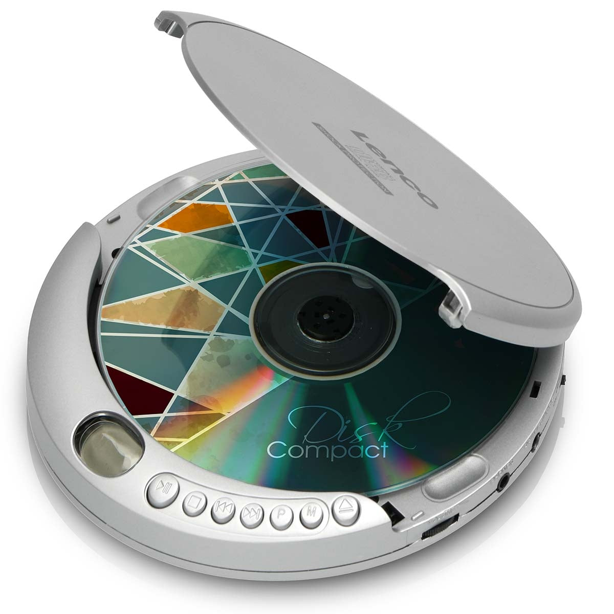 Portable CD MP3 player anti-shock Silver