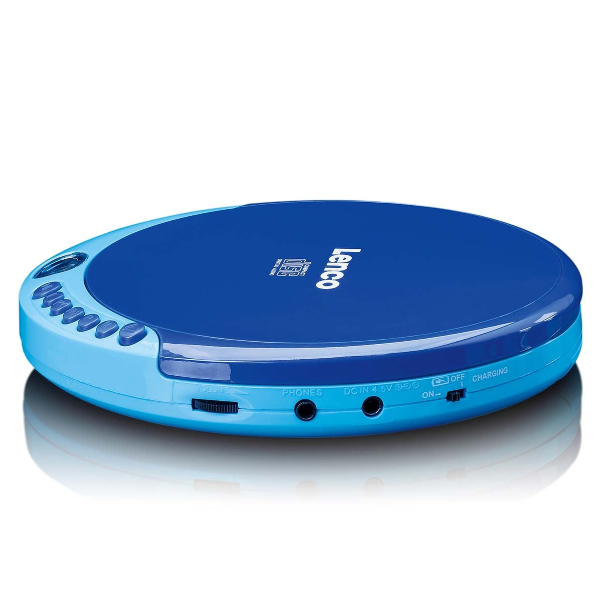 Portable CD player with charge function Blue