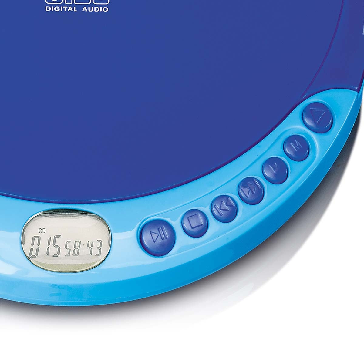 Portable CD player with charge function Blue