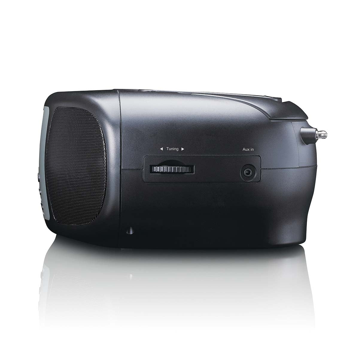 Portable DAB+/FM Radio with Bluetooth® CD Player and large LCD colour display Black