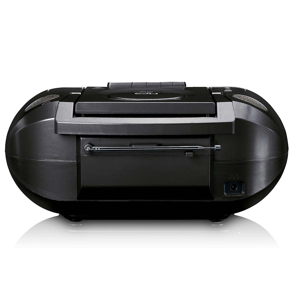 Portable DAB+ and FM Radio with CD Cassette and Bluetooth Black