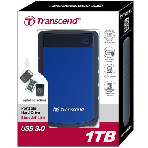 Portable HDD StoreJet 2.5" 1TB USB 3.1 Gen 1 Blue