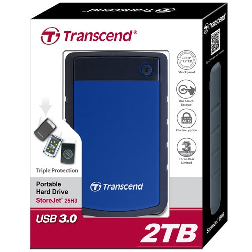 Portable HDD StoreJet 2.5" 2TB USB 3.1 Gen 1 Blue