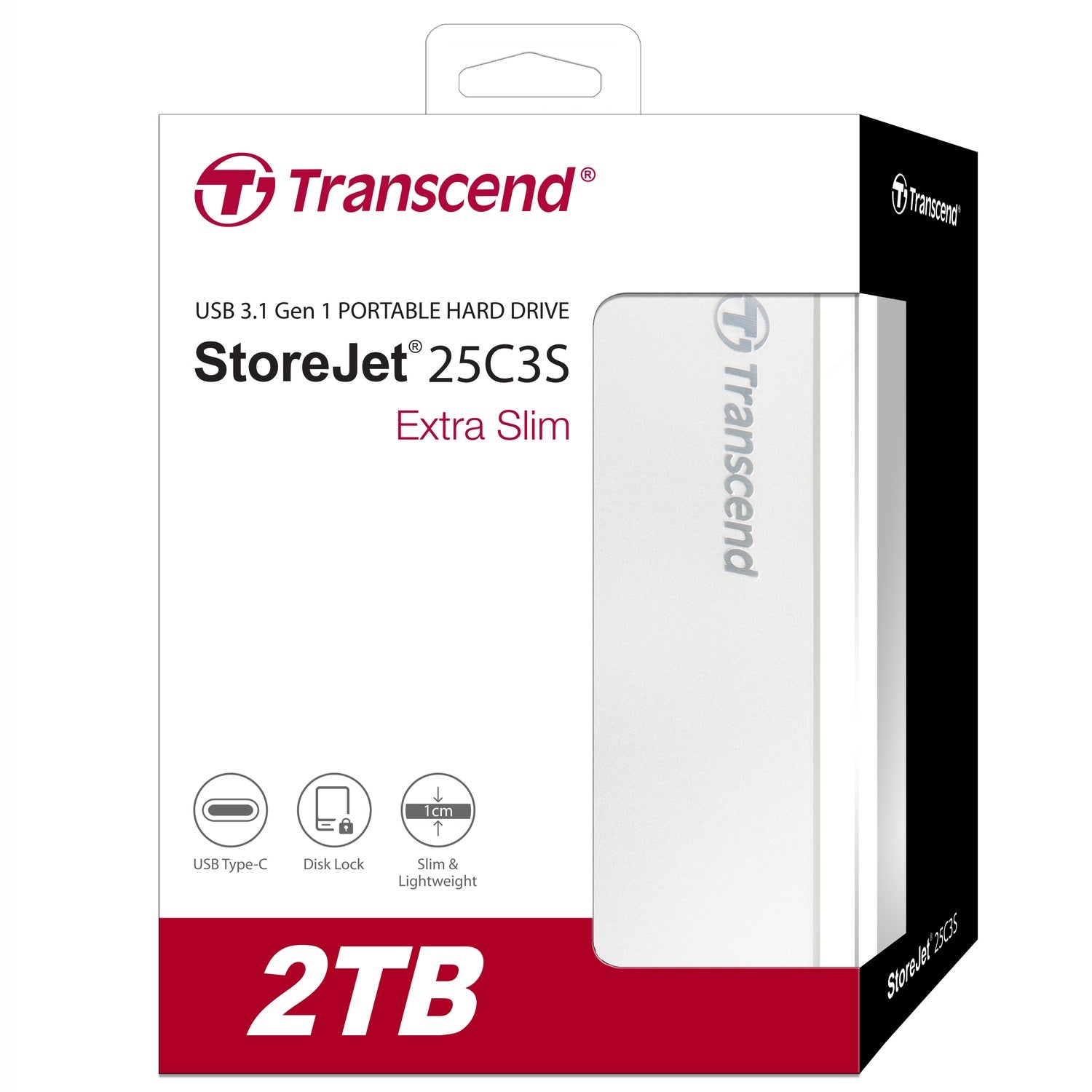 Portable HDD StoreJet 25C3S 2.5" 2TB USB-C