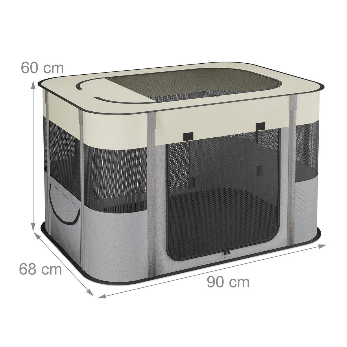 Portable Pet Playpen for Cats & Dogs, Indoor/Outdoor Use