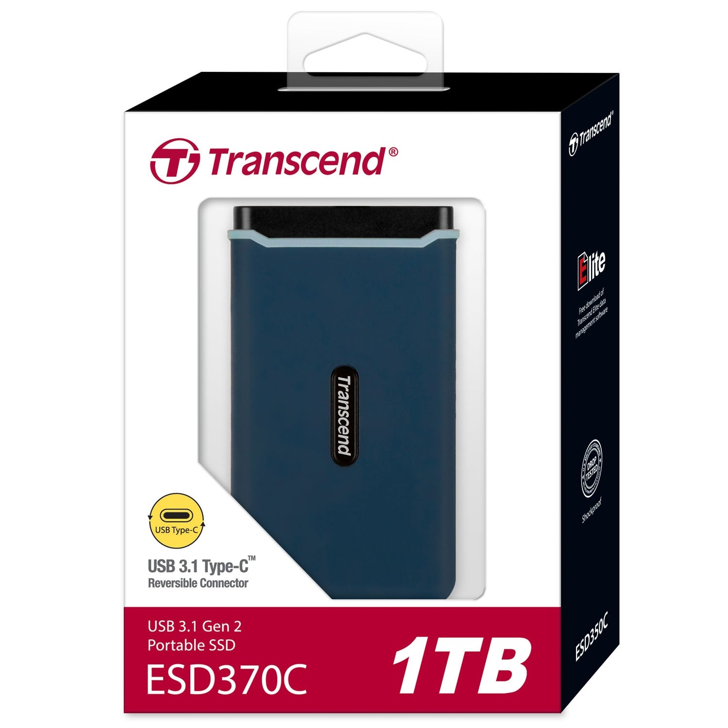 Portable SSD ESD370C USB-C 1TB (R1050/W950)