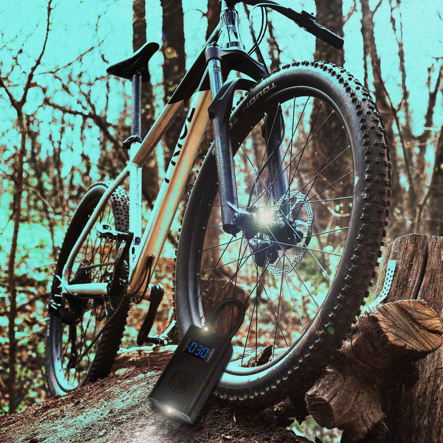 Portable air compressor 0.2-10.3 bar