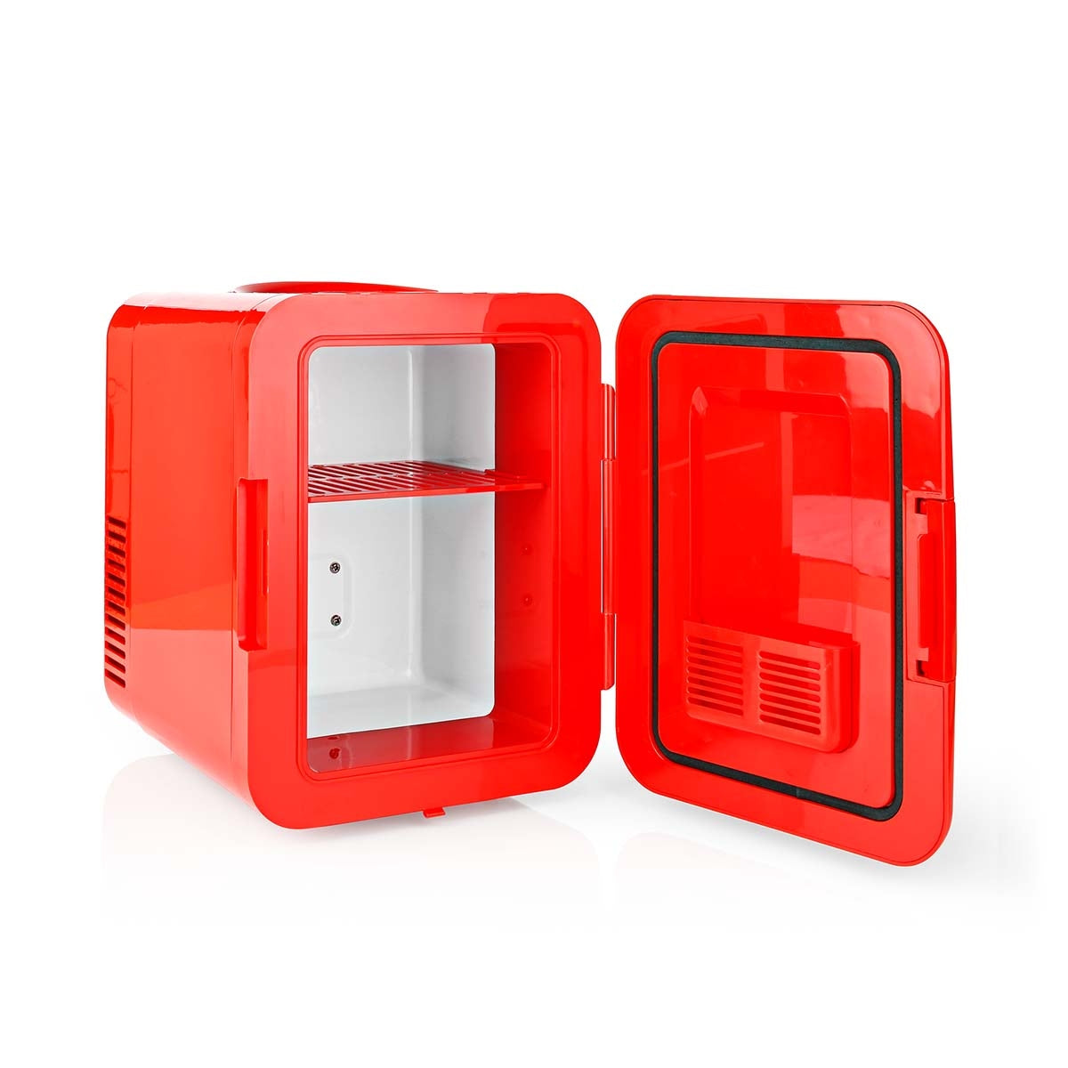 Portable mini fridge | 4 l | 12 V DC / 100 - 240 V AC | RED