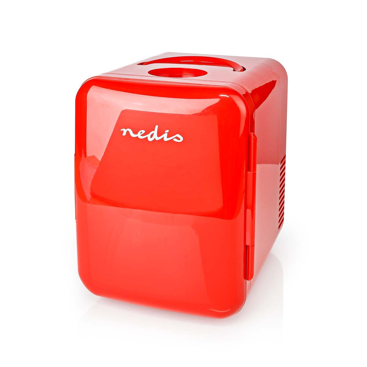 Portable mini fridge | 4 l | 12 V DC / 100 - 240 V AC | RED
