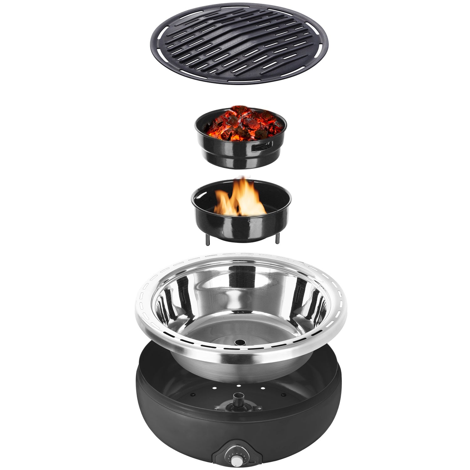 Portable quick grill Cool touch BGP-115557.1 29.5cm