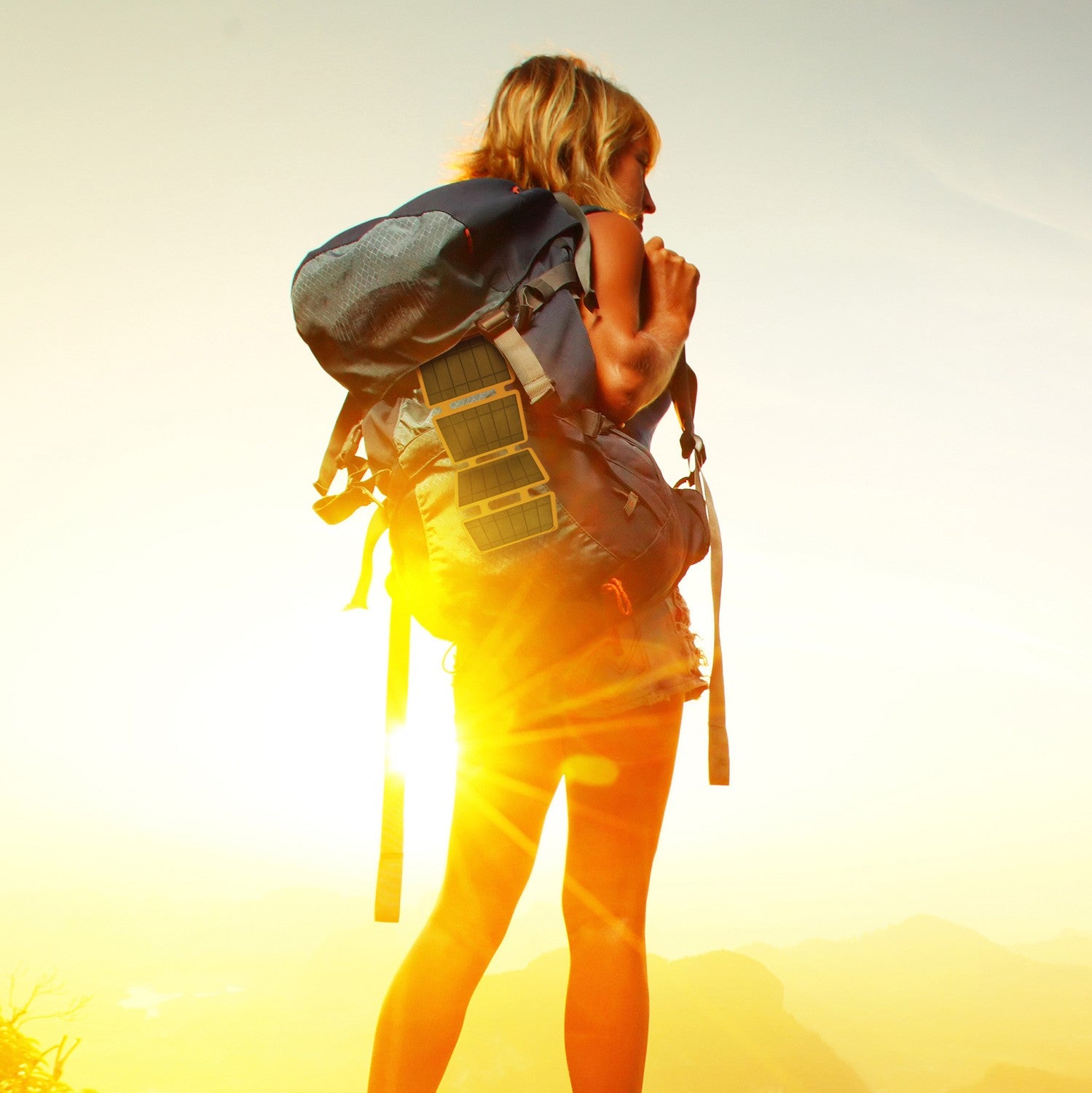 Portable solar charger 10W IP67