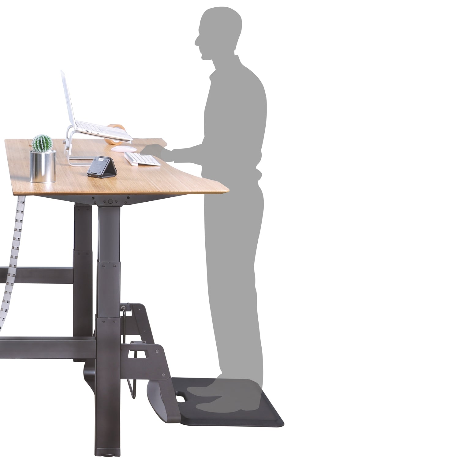 Portable standing mat ergonomic 457x558x19mm