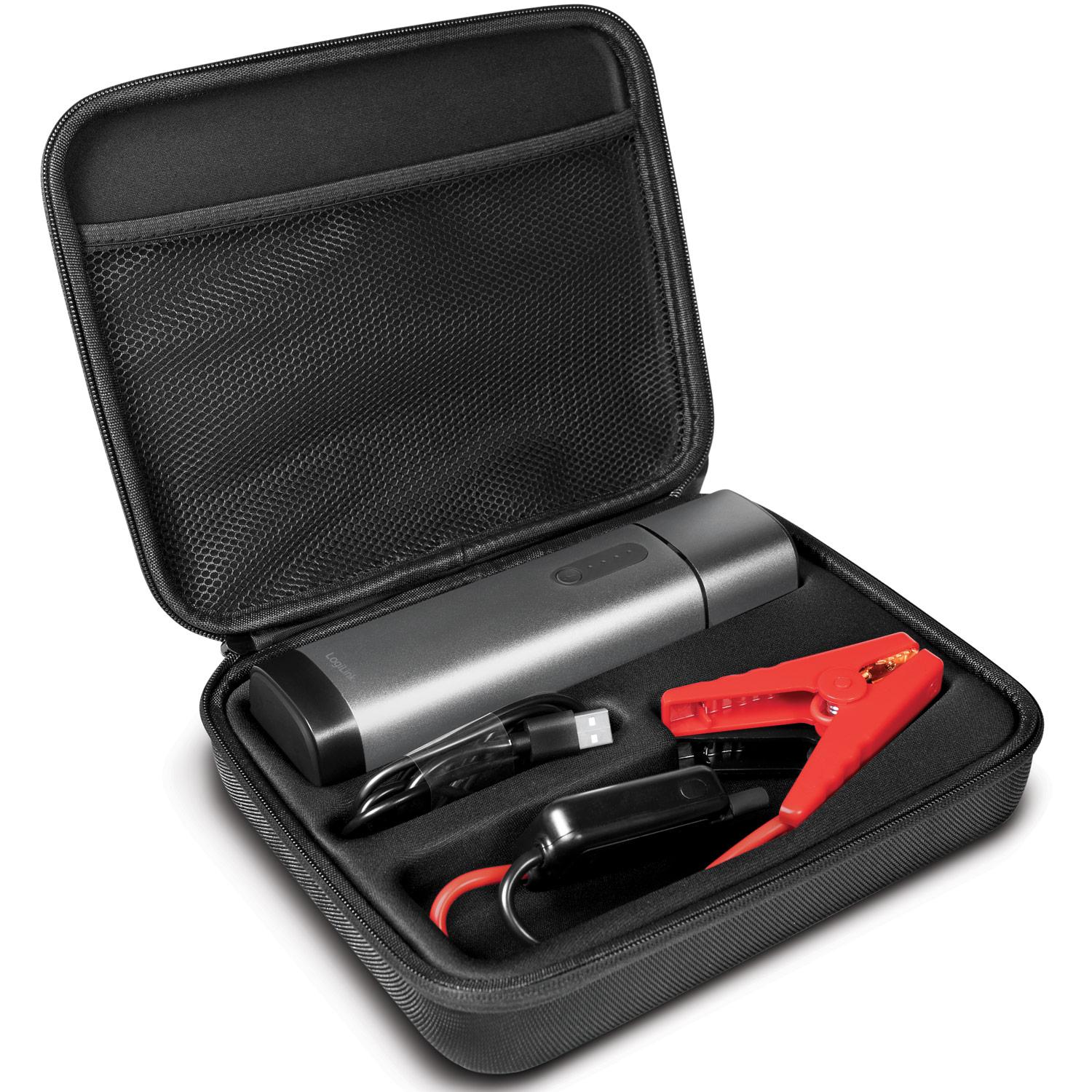 Portable starting aid for cars Starting current 300A