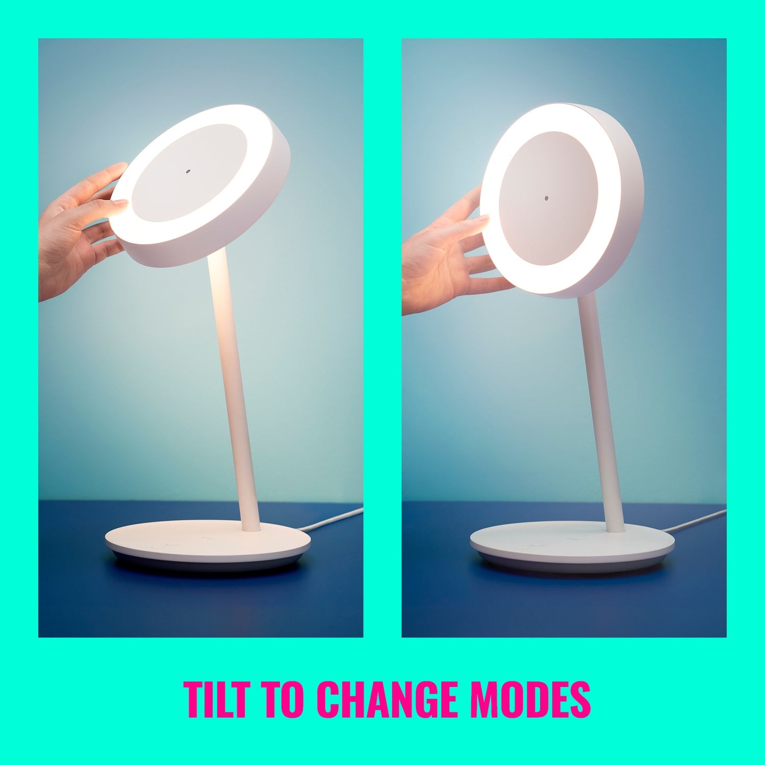 Portrait Smart desk lamp/lighting for video calls 600lm