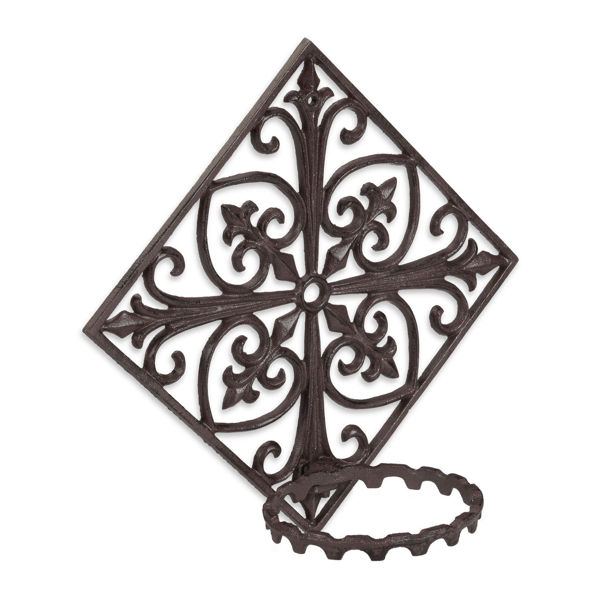 Pot holder wall cast iron