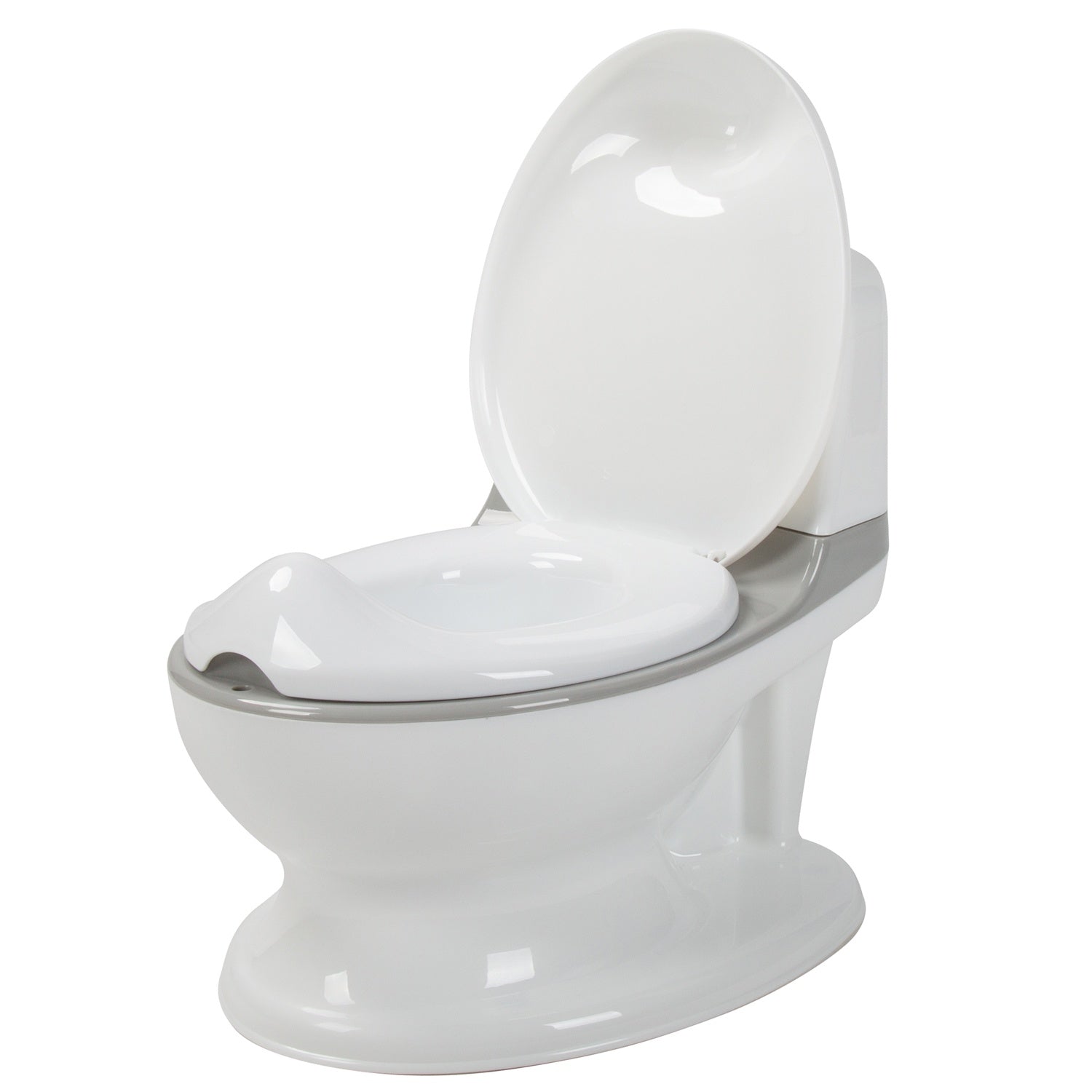 Potty with flushing sound