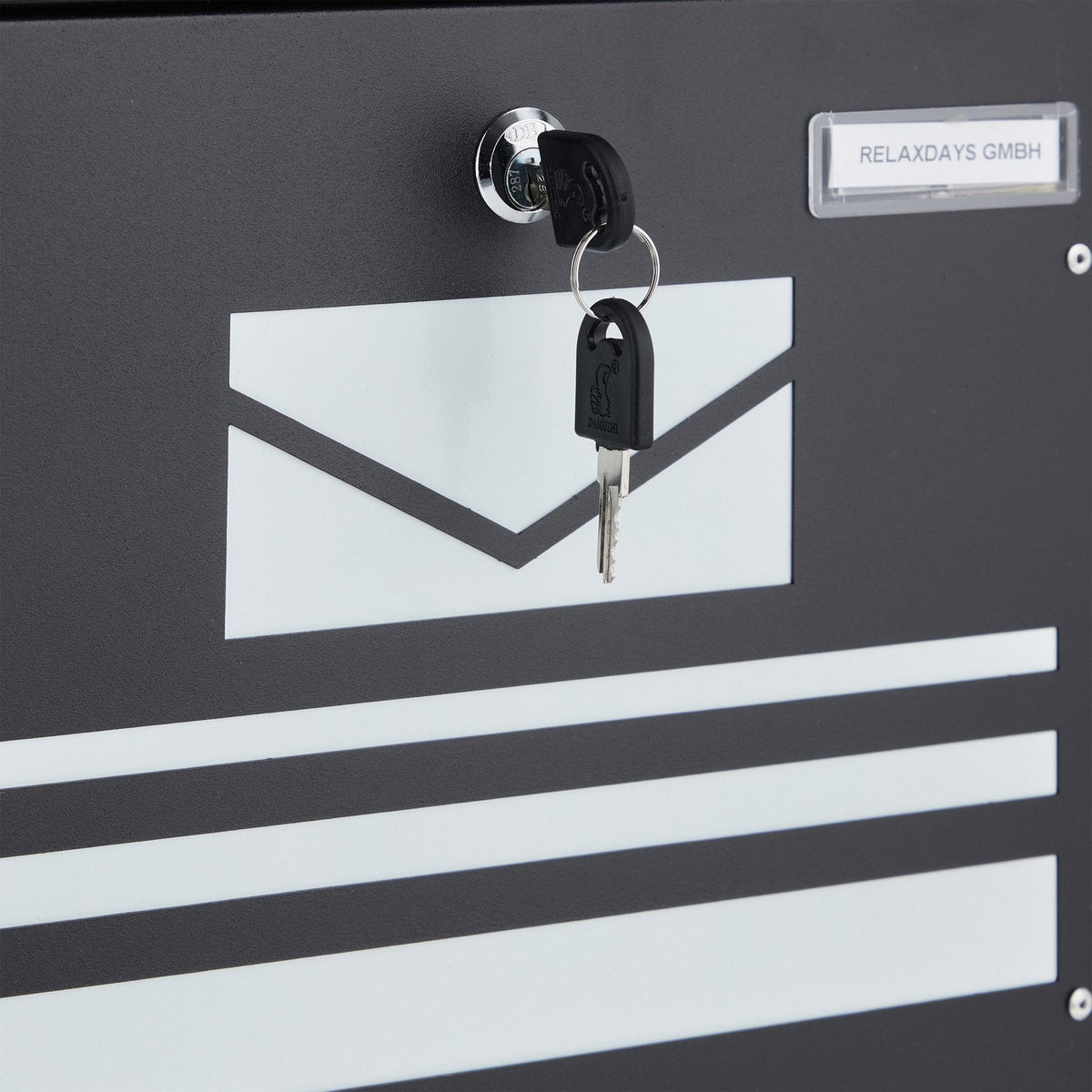 Powder coated mailbox