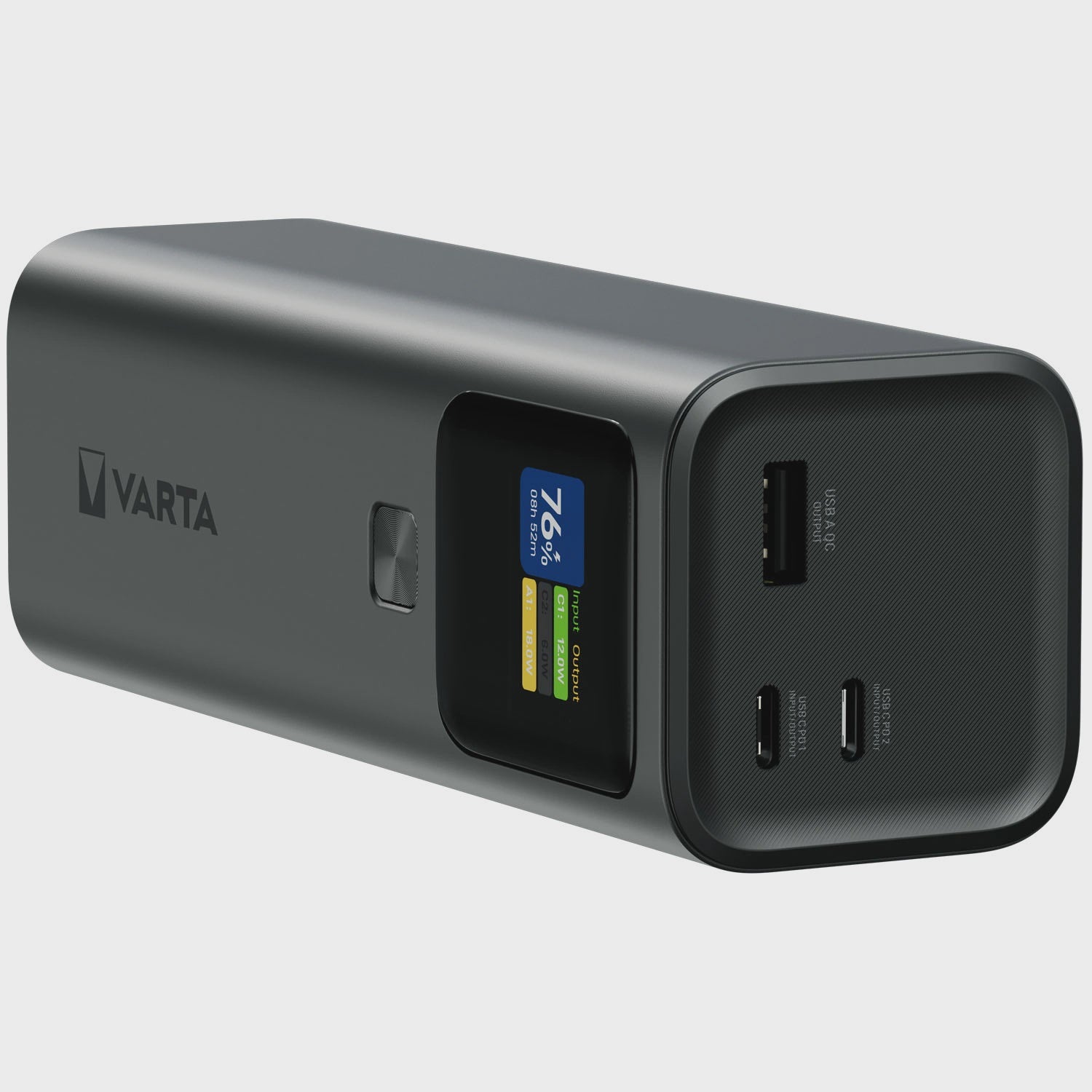 Power Bank 27000mAh, 140W Fast Charge, Black
