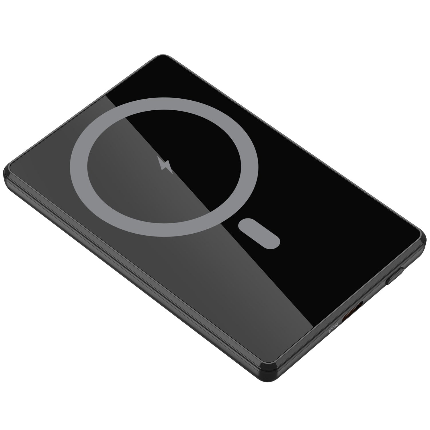 Power Bank 5000mAh, 15W, MagSafe Compatible, Black
