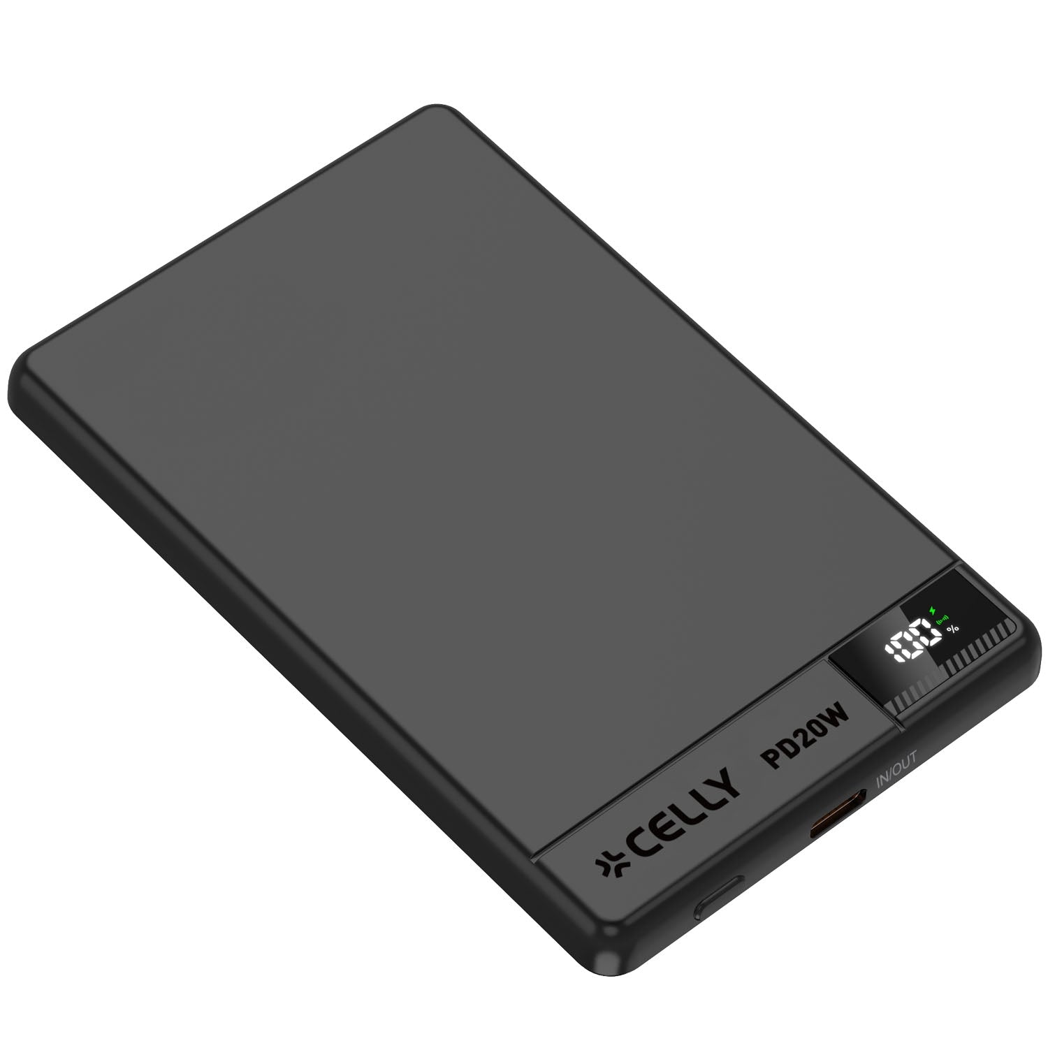 Power Bank 5000mAh, 15W, MagSafe Compatible, Black