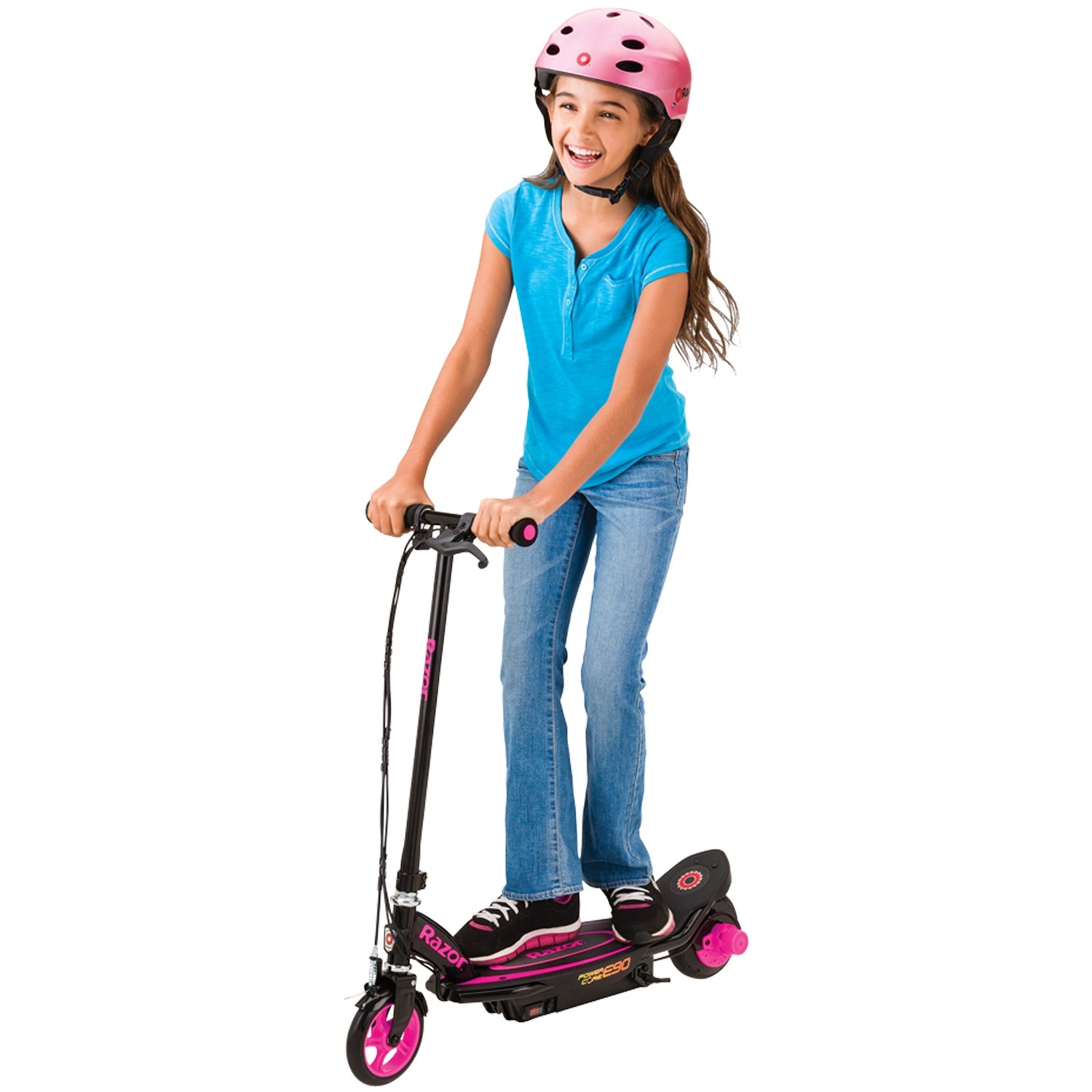 Power Core E90 Electric Scooter - Pink