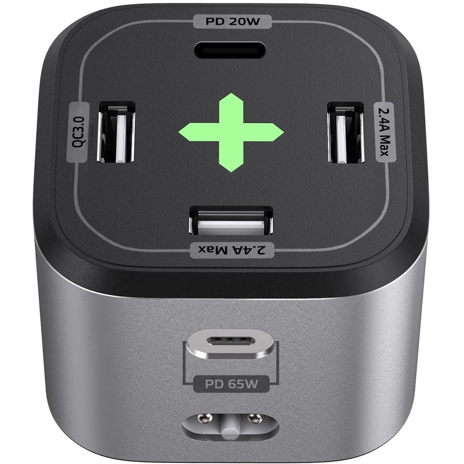 Power Station 65W 3xUSB-A 2xUSB-C PD