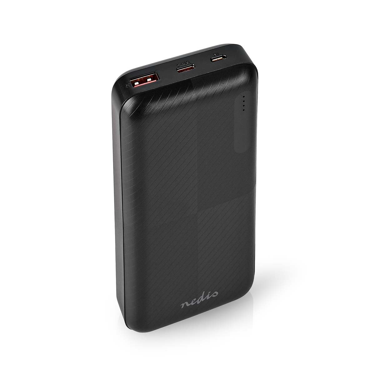 Power bank | 20000 mAh | 1.5 / 2.0 / 3.0 A | Number of outputs: 2 | Output connection: 1x USB-A / 1x USB-C™ | Input connection: 1x Micro USB / 1x USB-C™ | PD2.0 18W | Lithium polymer