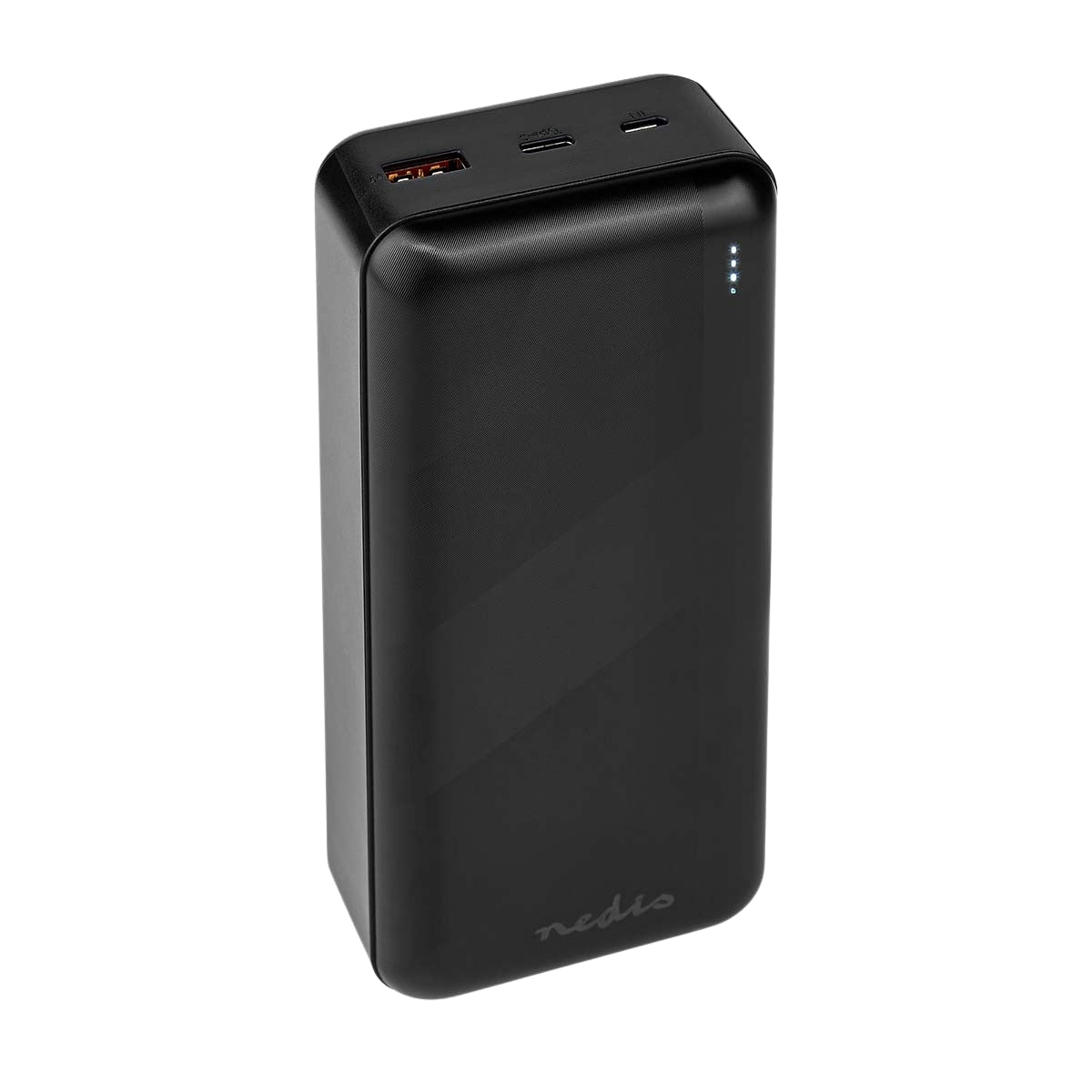 Power bank | 30000 mAh | 1.5 / 2.0 / 3.0 A | Number of outputs: 2 | Output connection: 1x USB-A / 1x USB-C™ | Input connection: 1x Micro USB / 1x USB-C™ | PD3.0 20W | Lithium polymer