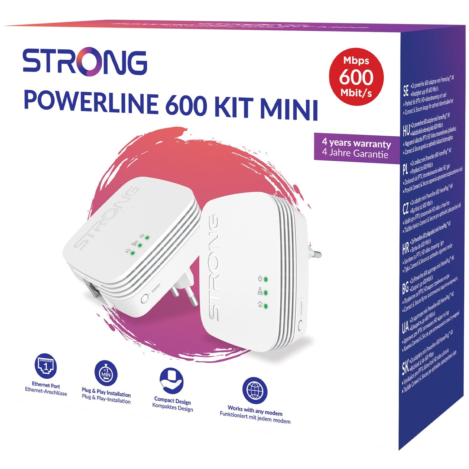 Powerline 600 Duo Mini