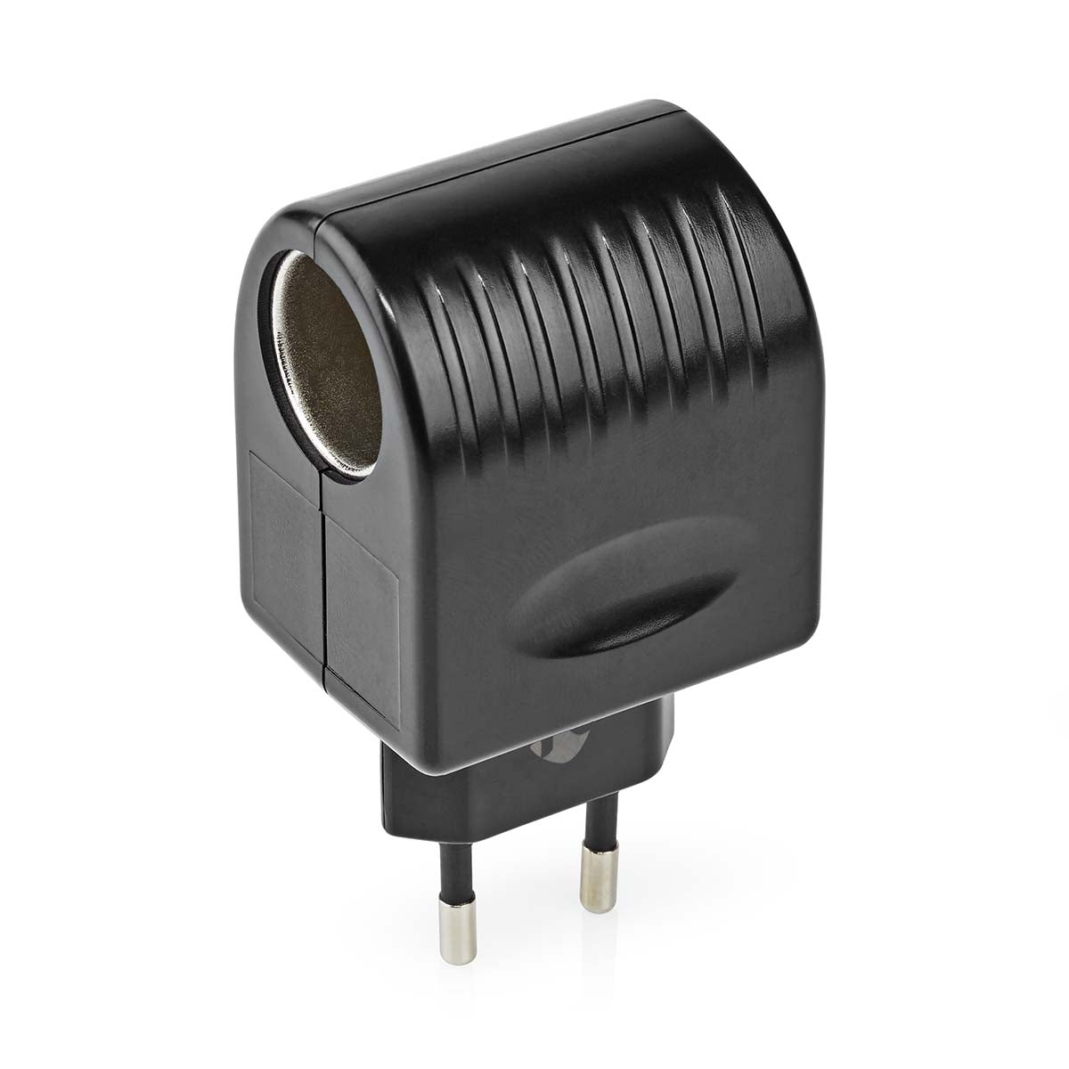 Power outlet Adapter | Euro / Type C (CEE 7/16) | 100 - 240 V AC 50/60 Hz | 12 V DC | 6 W| Power adapter | 0.3 A| Black | Plastic