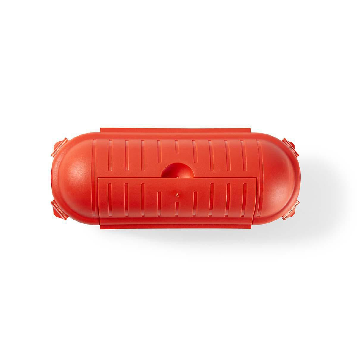 Power outlet | IP44 | Plastic | Orange