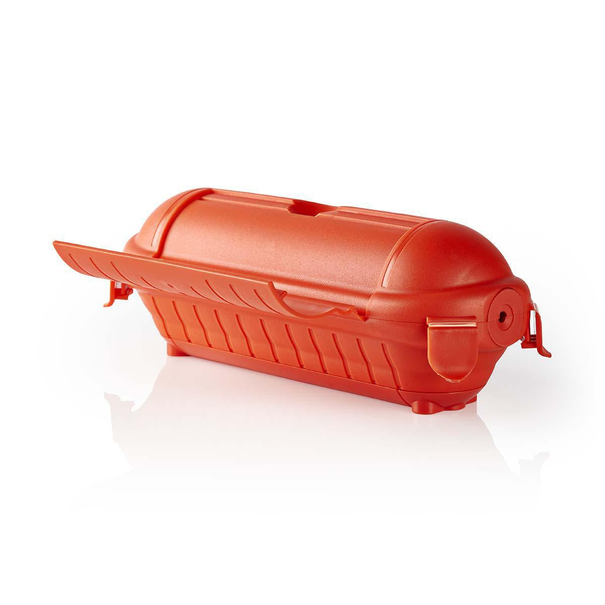 Power outlet | IP44 | Plastic | Orange