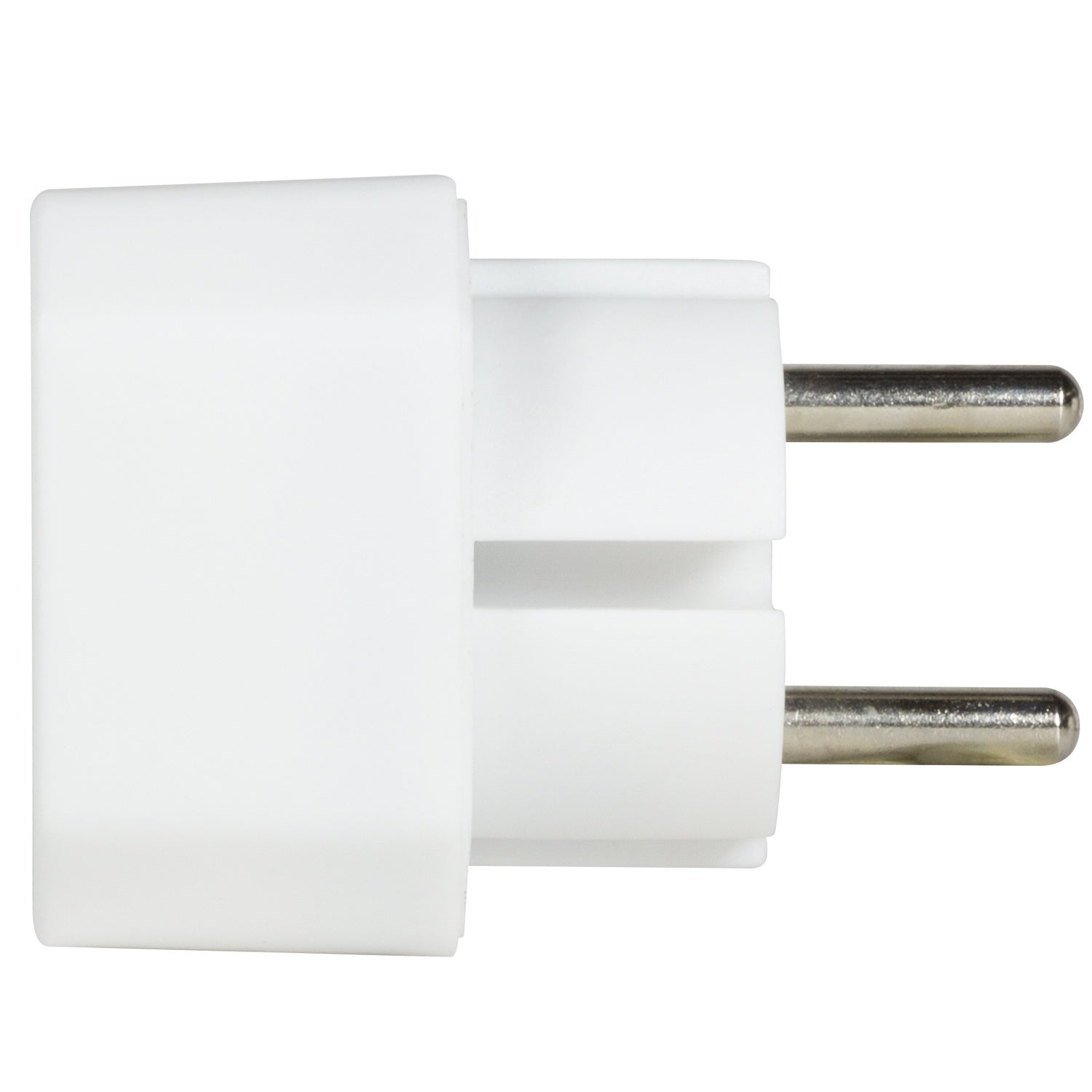 Power outlet with 2 Euro sockets White