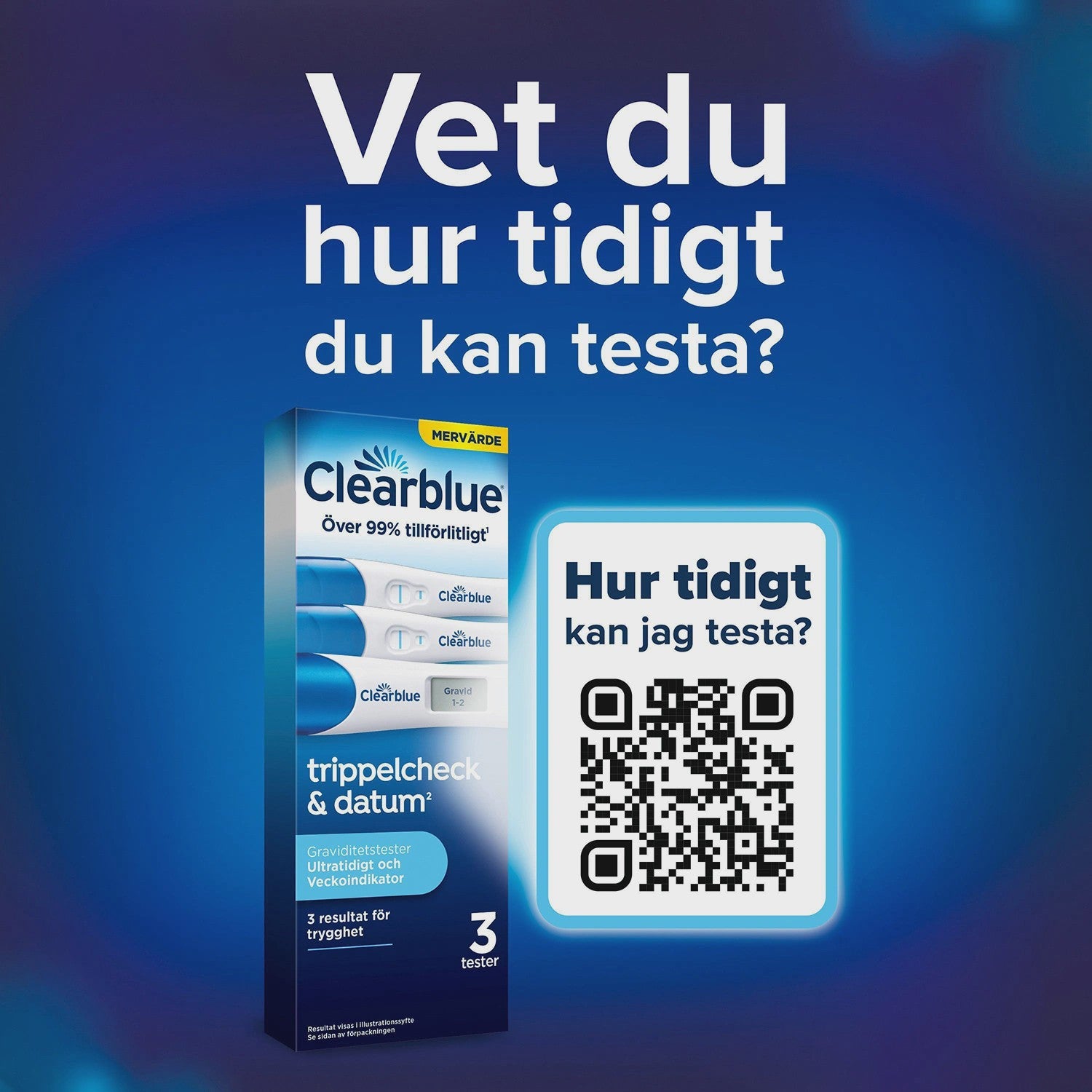 Pregnancy Test Kit, Early Detection, Triple Check