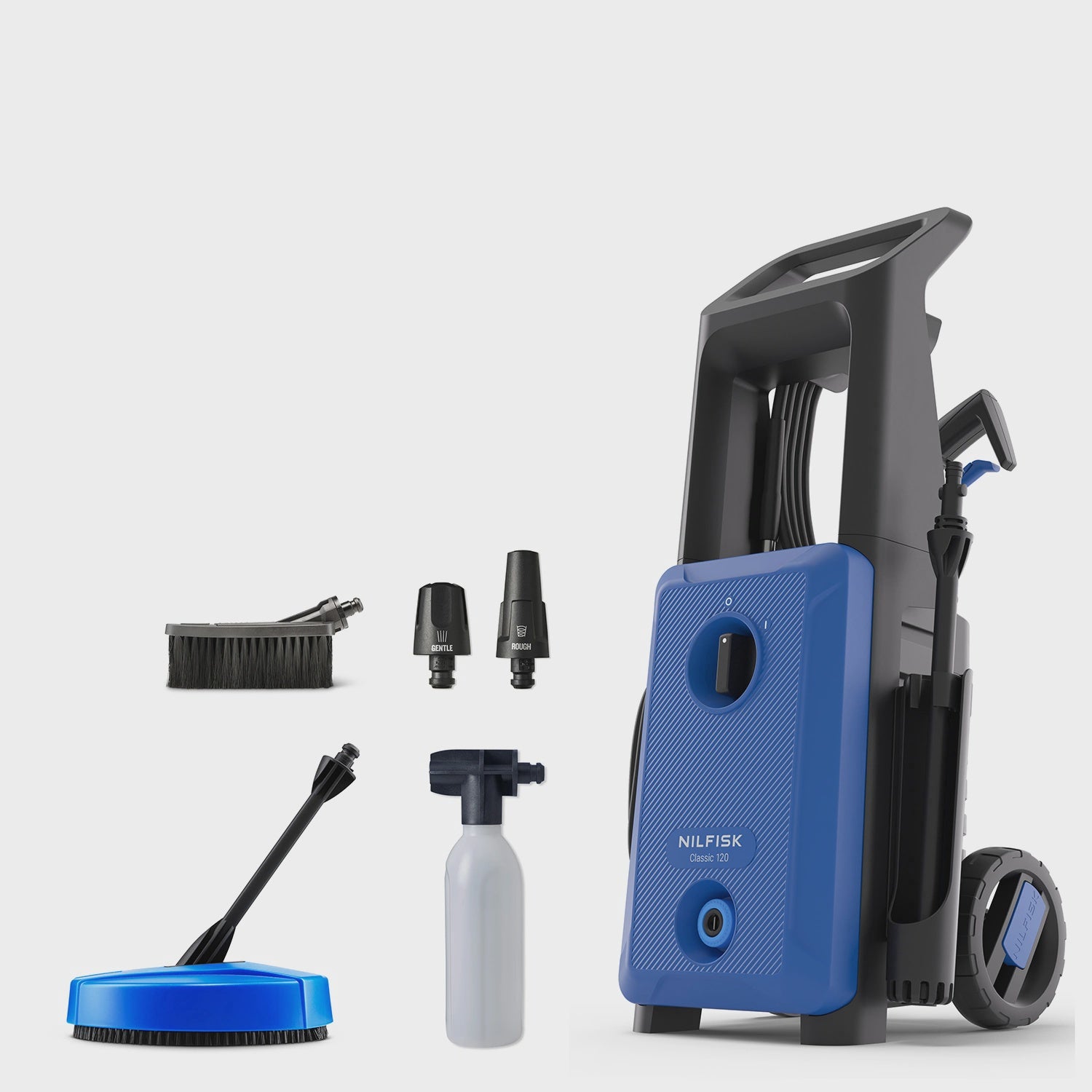 Pressure Washer, 120 Bar, 462 L/h, Compact Design