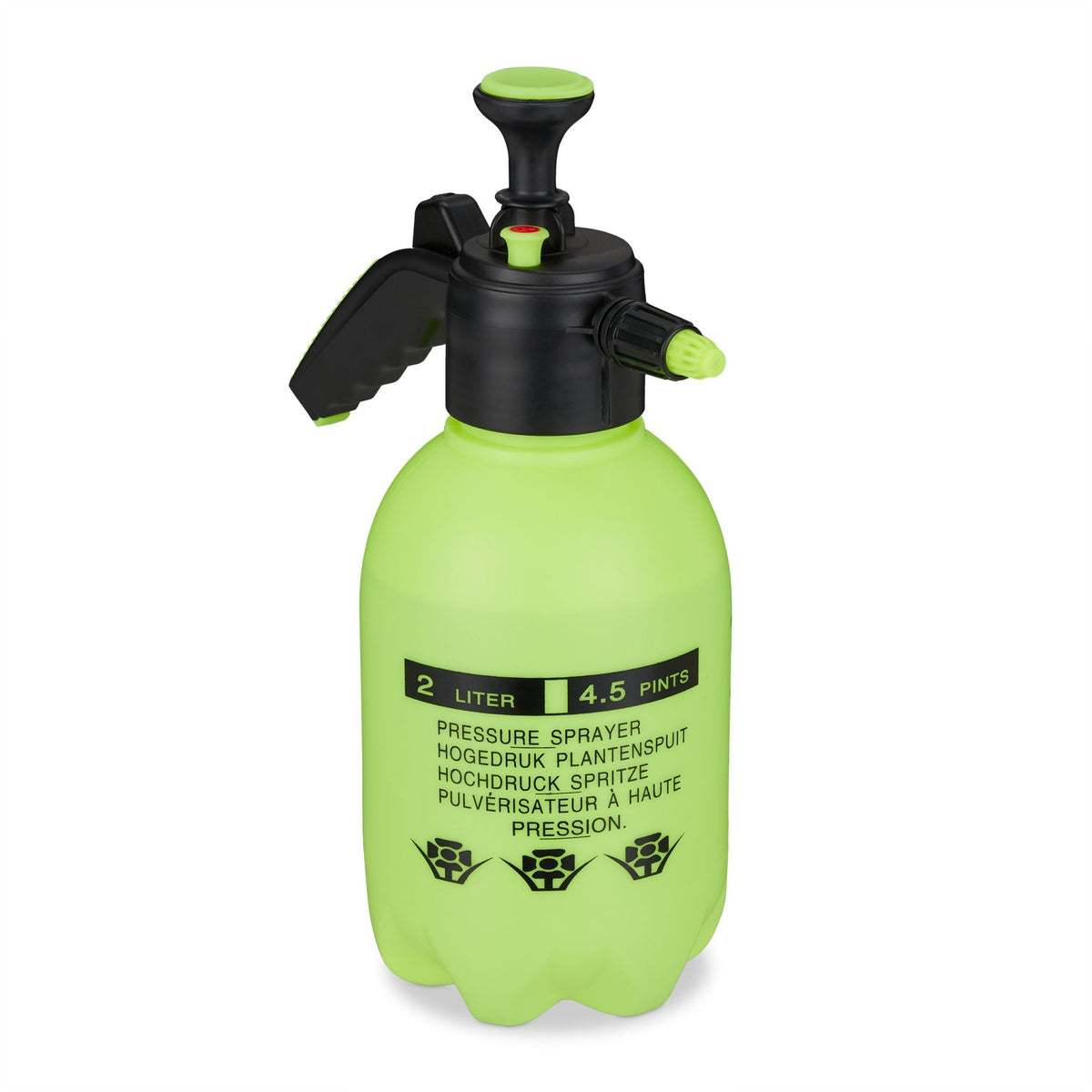 Pressure sprayer 2 liters green
