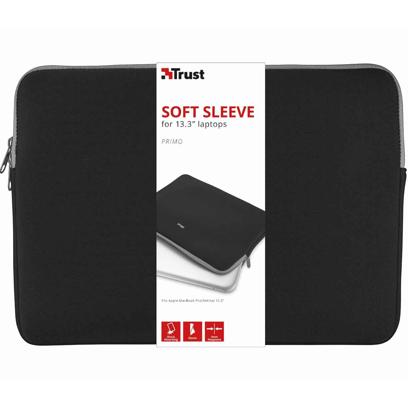Primo Soft Sleeve 13.3" Black
