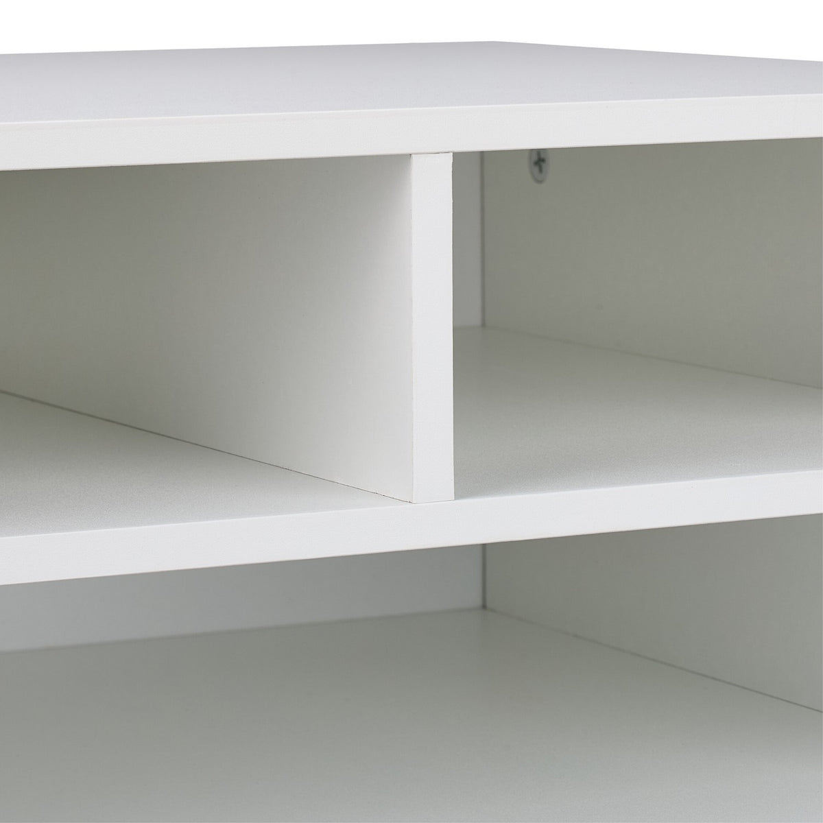 Printer Stand with 3 Storage Compartments