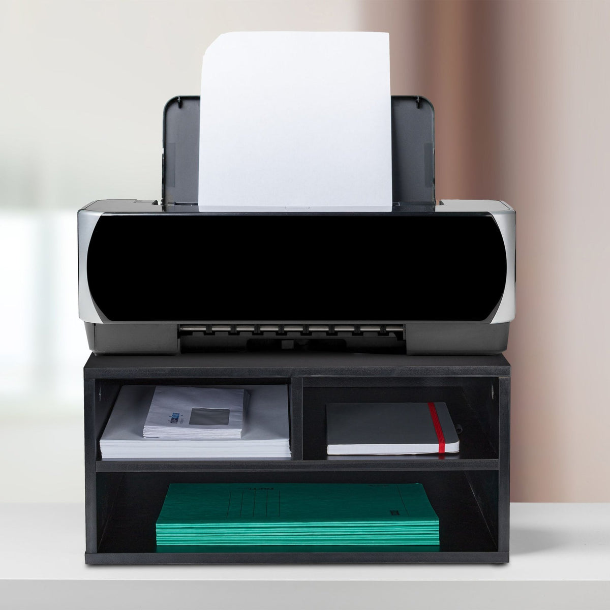 Printer shelf