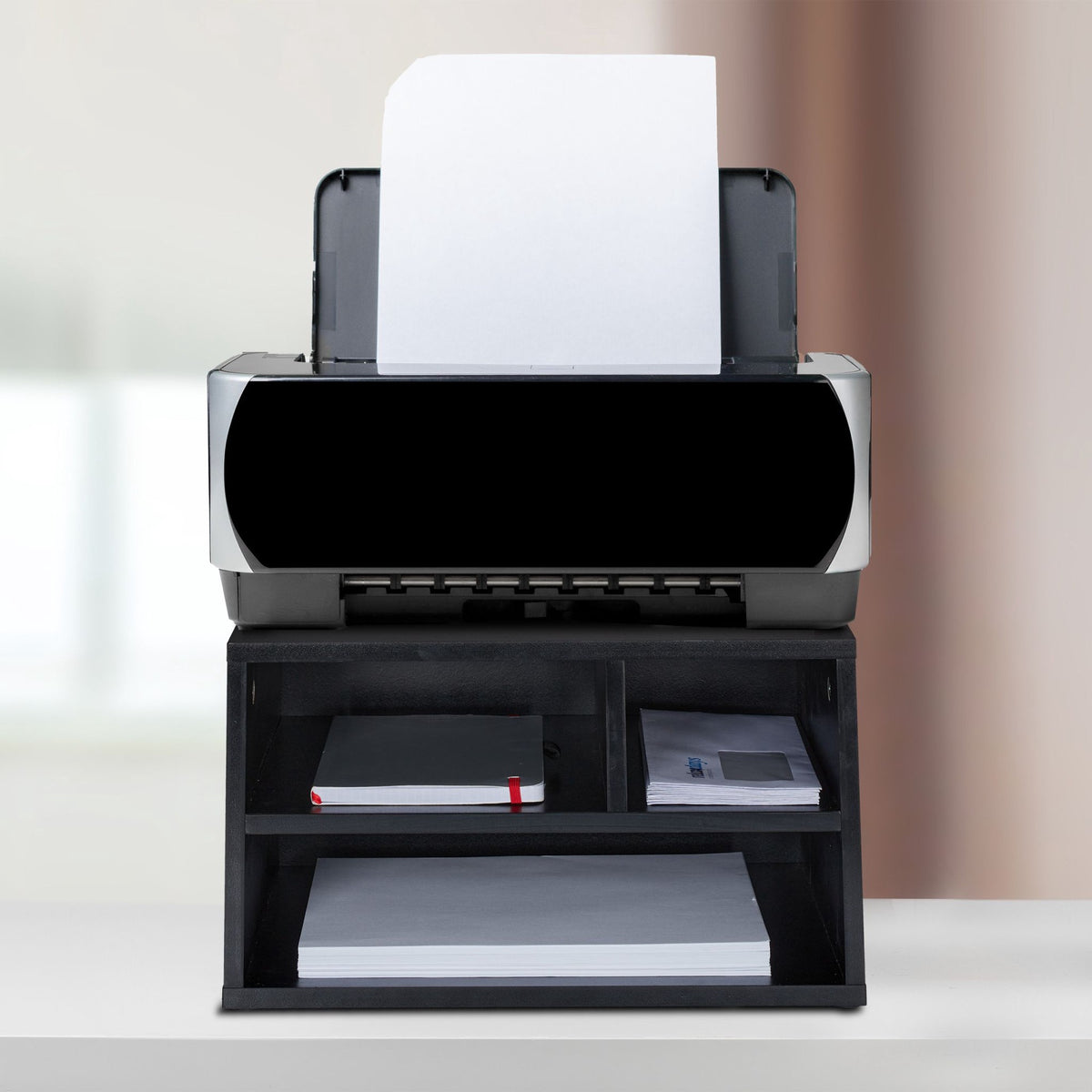 Printer shelf