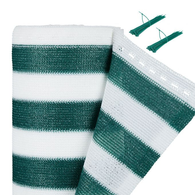 Privacy protection 1 m green-white