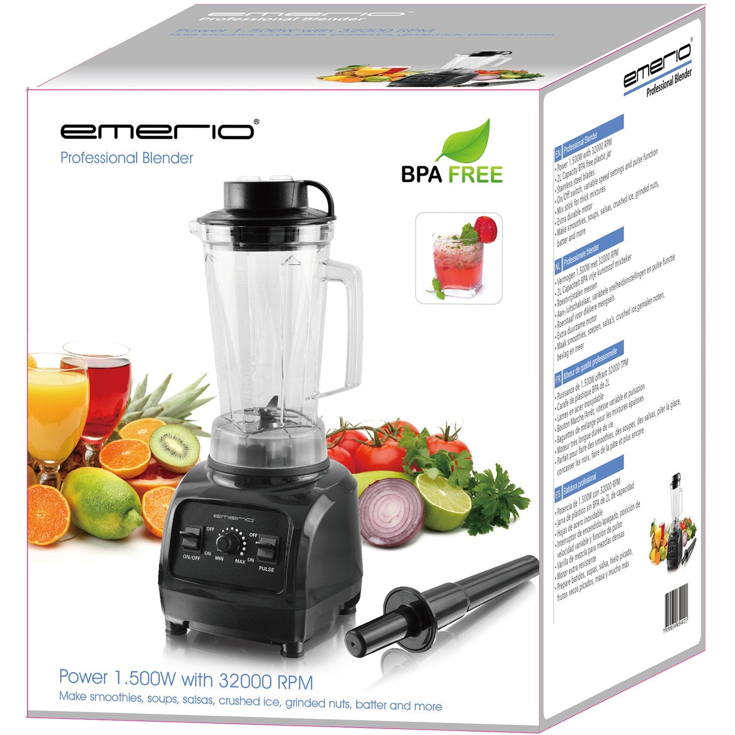 Professional Blender 1500W