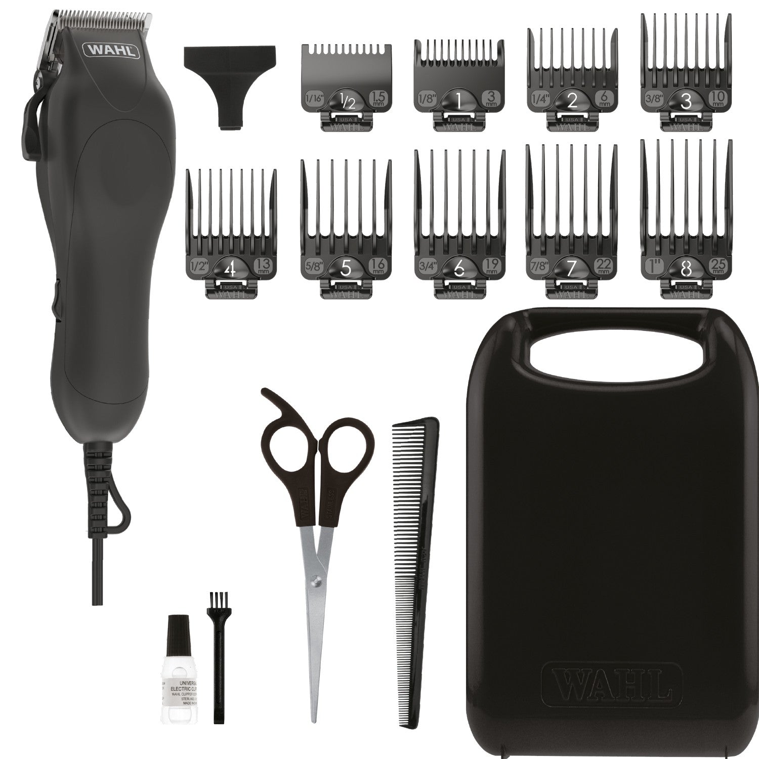 Professional Hair clipper Smooth PRO BLACK EDITION